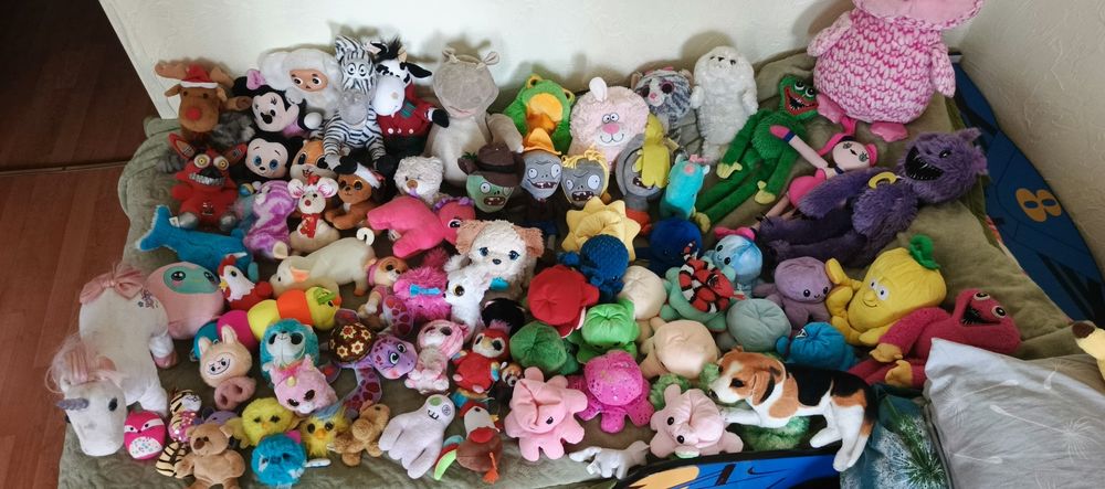 Продам мягкие игрушки недорого!
