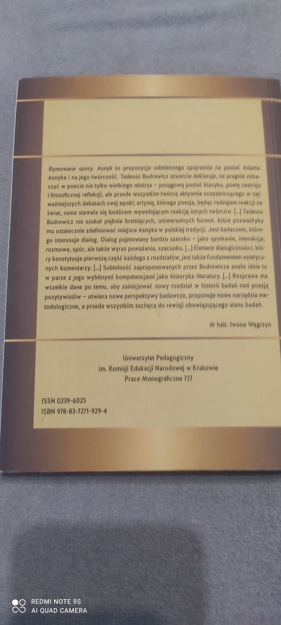 Rymowane spory Asnyk