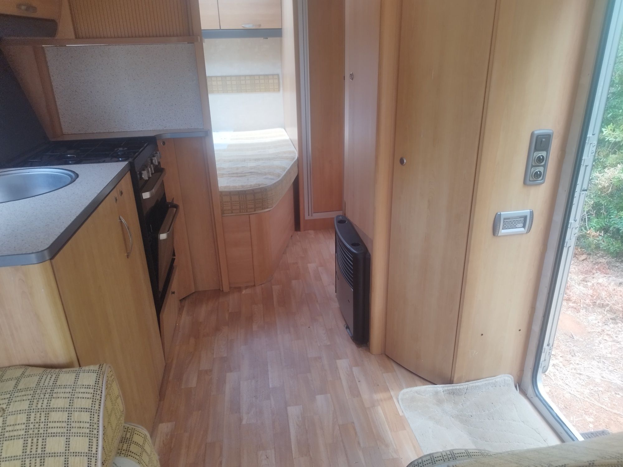 Caravana com quarto de casal