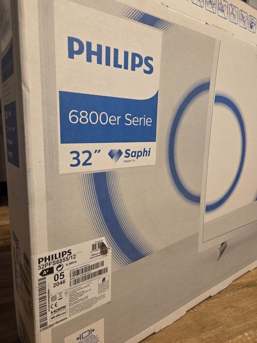 Telewizor Philips 32PFS6855/12 32" LED Full HD Smart TV DVB-T2