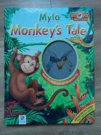Mylo monkey's tale książka dla dzieci z ruchomymi ilustracjami