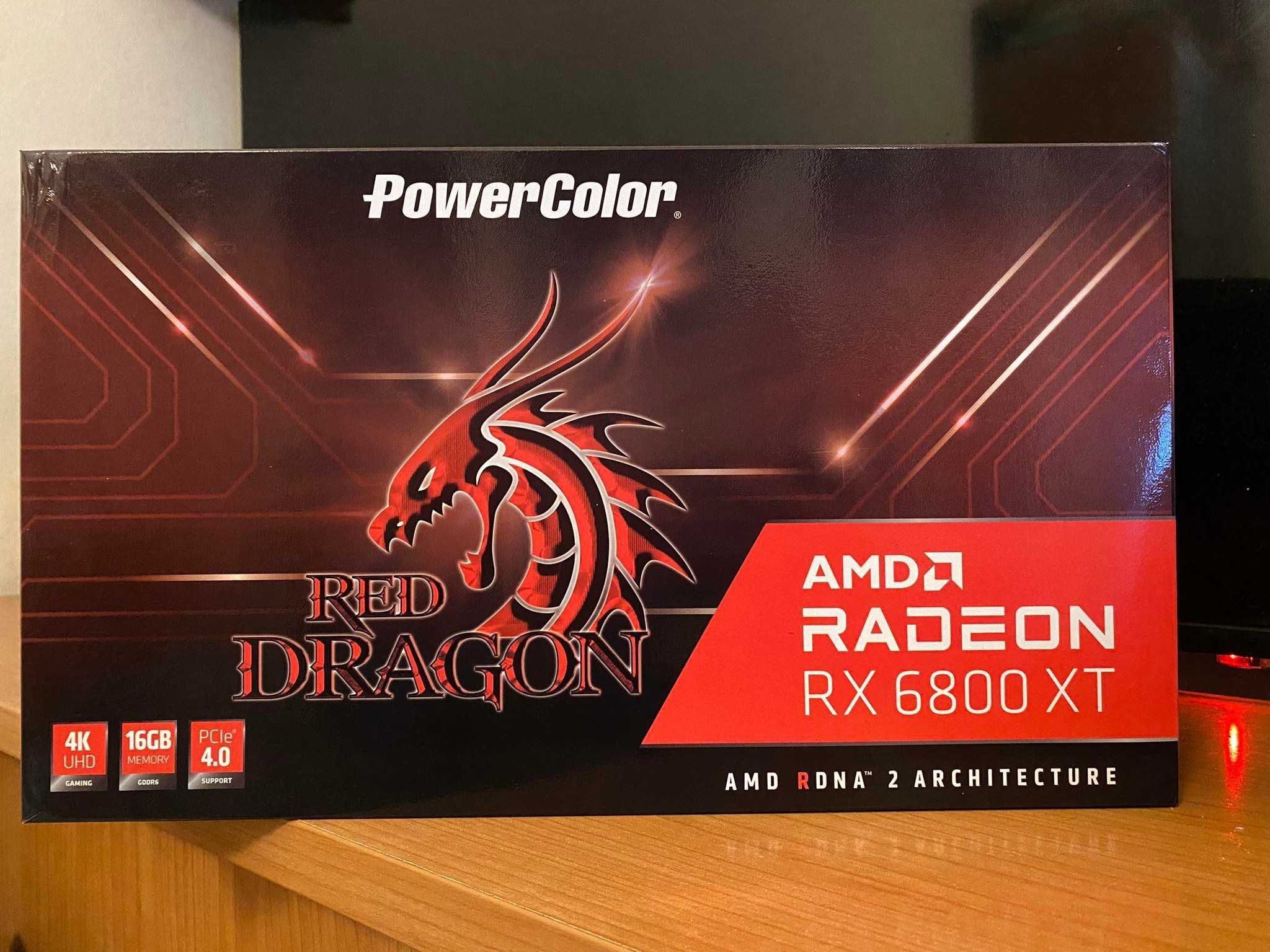 Radeon RX 6800 XT PowerColour Red Dragon 16GB [com fatura e garantia]