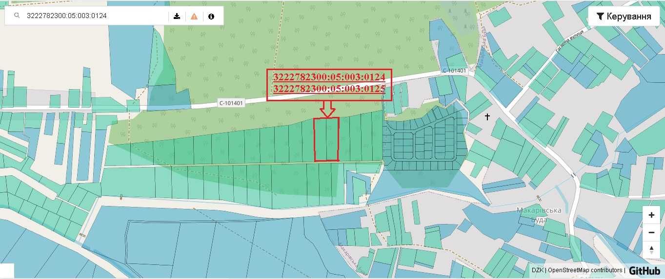 Продаж земельної ділянки 1 га с.Макарівська Буда, Київська обл. 14000$