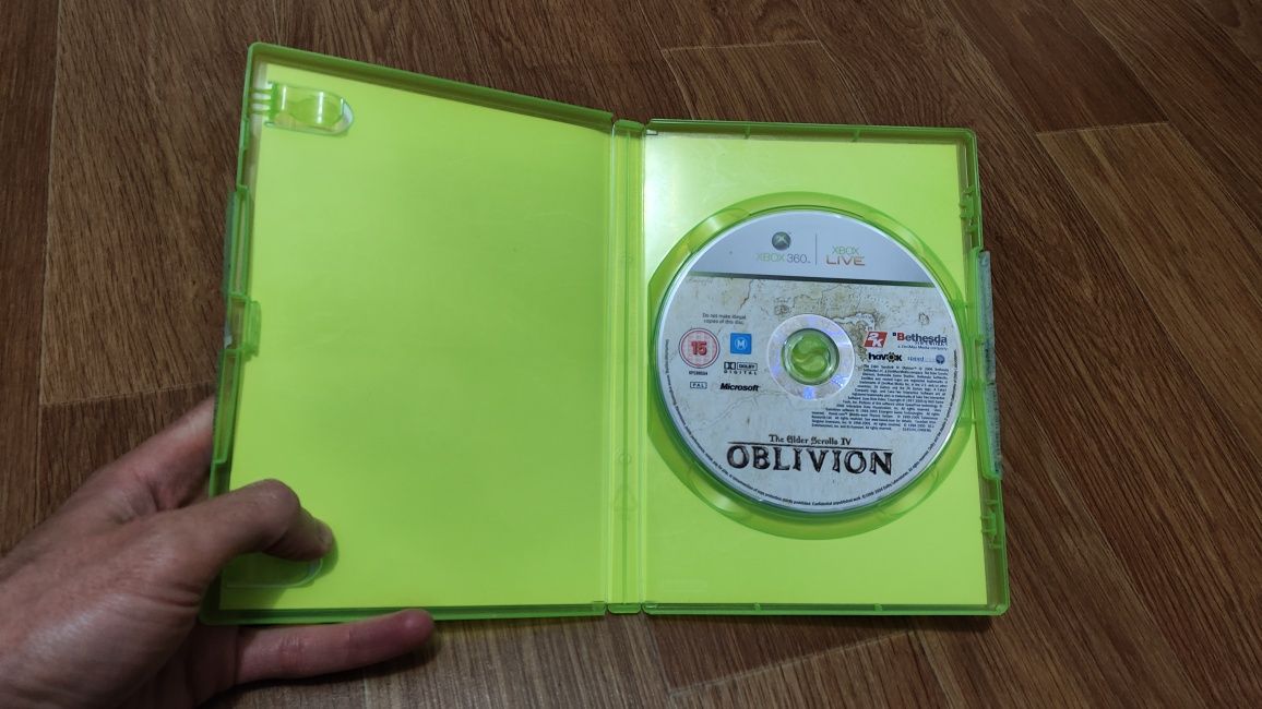 Игра Oblivion The Elder Scrolls lV Игровой Диск  на XBOX
