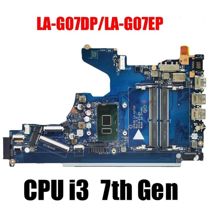 Материнська плата HP Pavilion 15-DA 250 G7 EPK50 LA-G07DP LA-G07EP