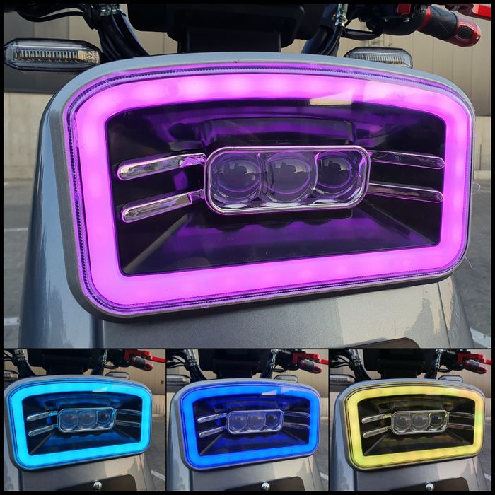 Електроскутер Dominator 1000W електричний купить мопед = ямаха гир