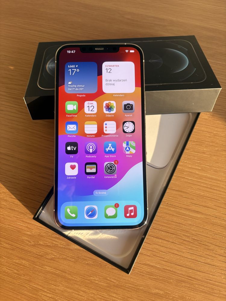 iPhone 12 Pro Max 512 GB Silver Srebrny