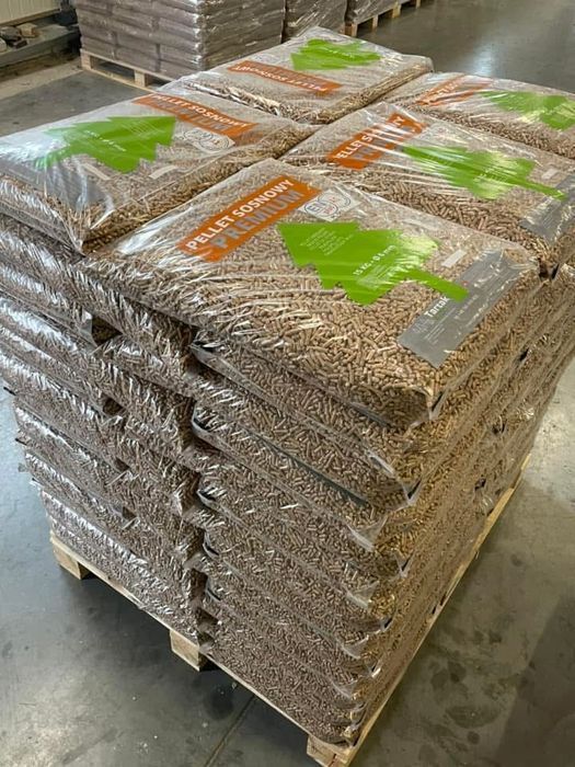 Pellet drzewny iglasty A1 en plus tartak kuzio olczyk barlinek olimp