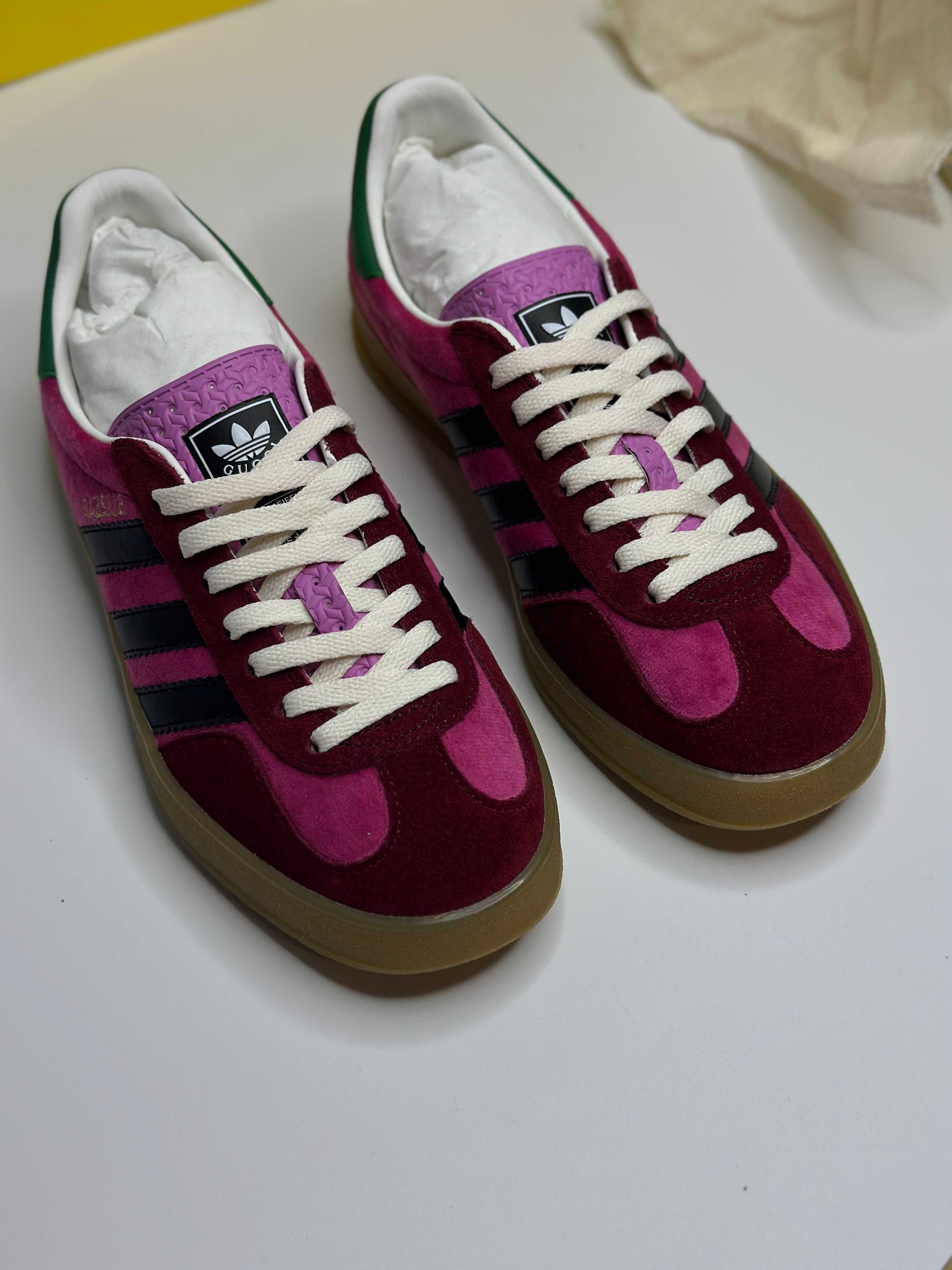 Buty adidas Gazelle x Gucci, rozmiar 36