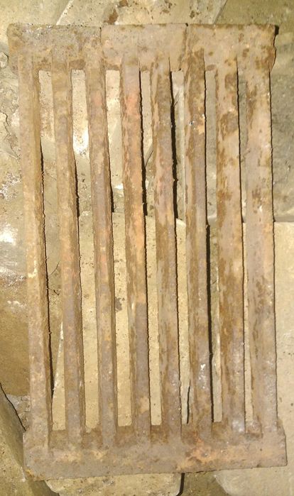 Чугунные дверцы для печки заслонка колосники СССР. Комплект для печки.