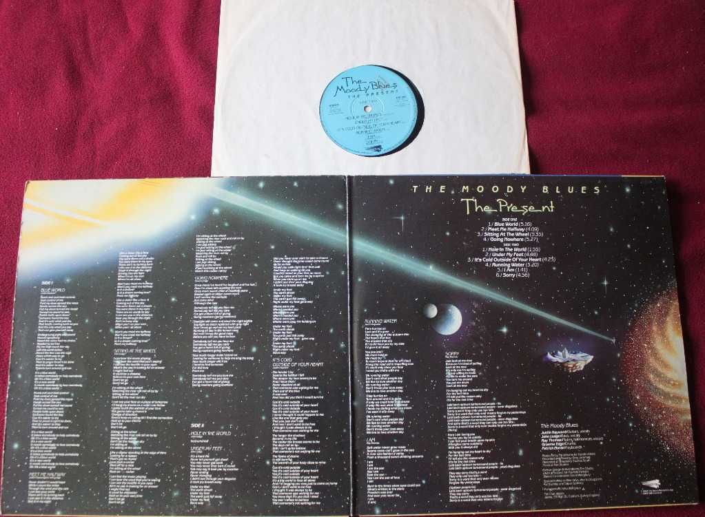 The Moody Blues LP The Present UK 1983