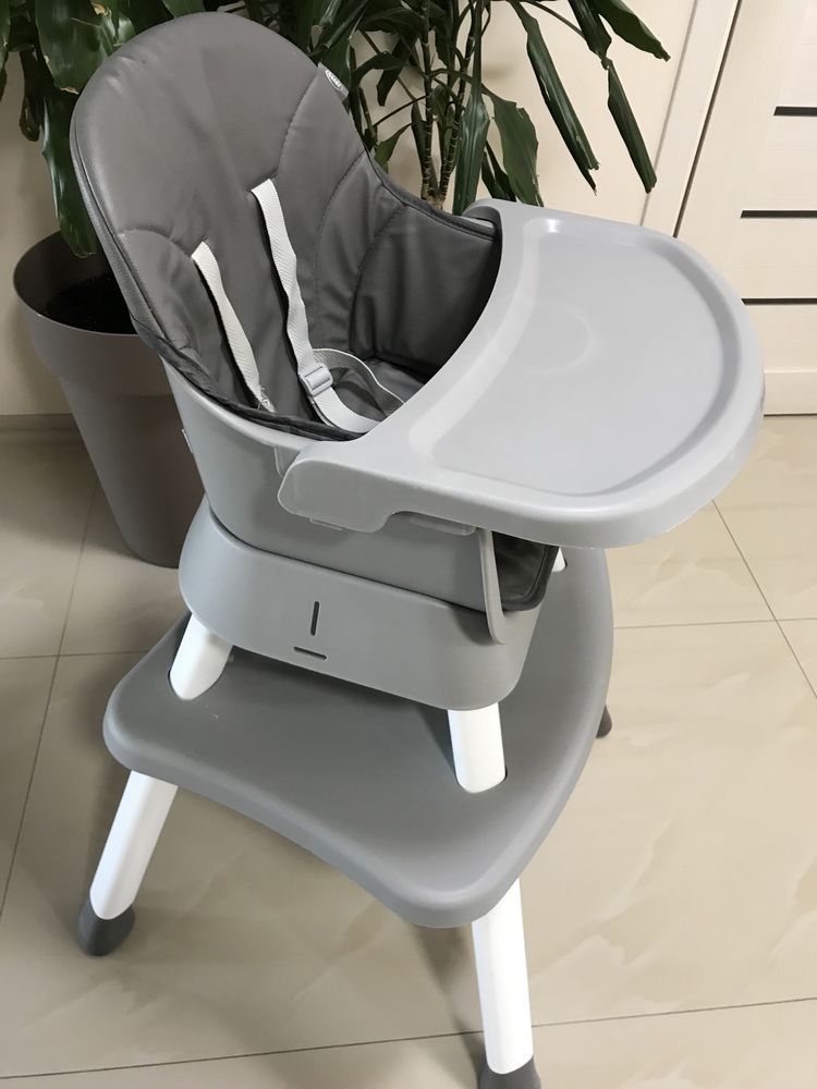 Стільчик для годування 4Baby Master Grey