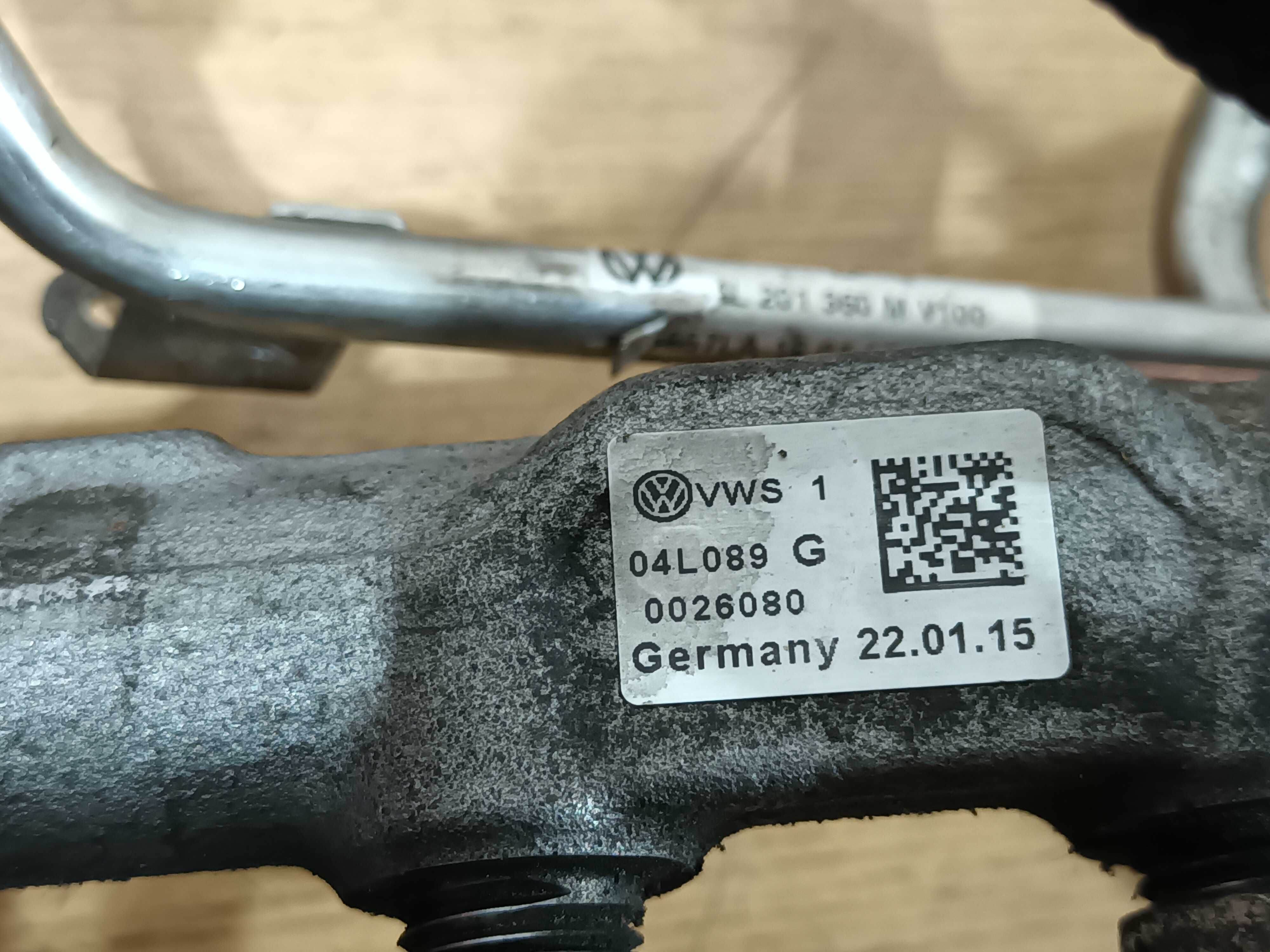 Układ paliwowy pompa wtryski 2.0 TDI common VW Passat B8 Golf 7 CRL