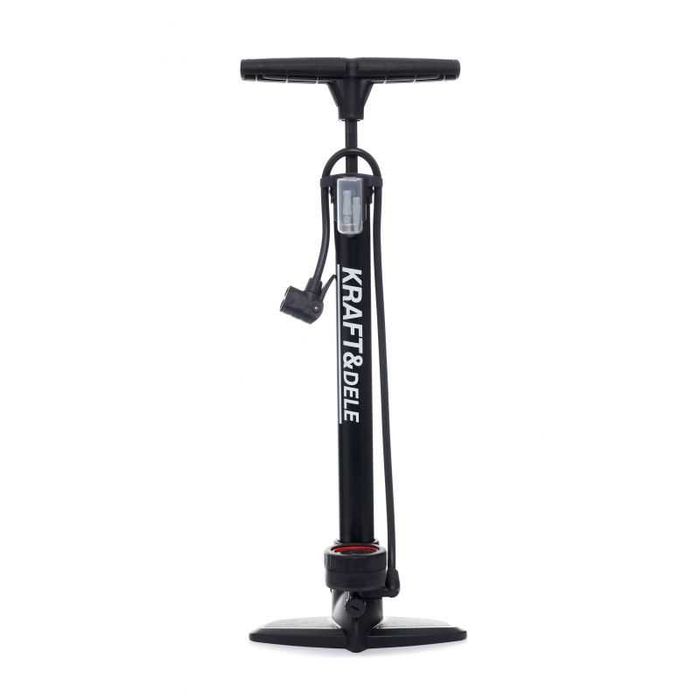 POMPKA SŁUPKOWA ręczna z manometrem ROWEROWA 38 x 470mm KD11826
