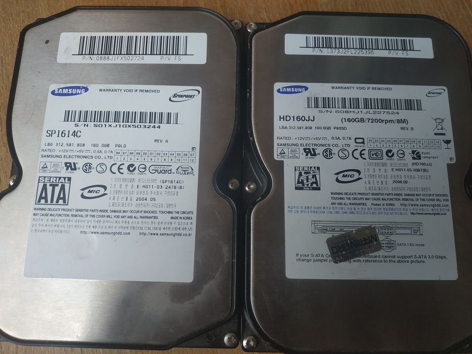 Жесткий диск Samsung 160gb sata ide