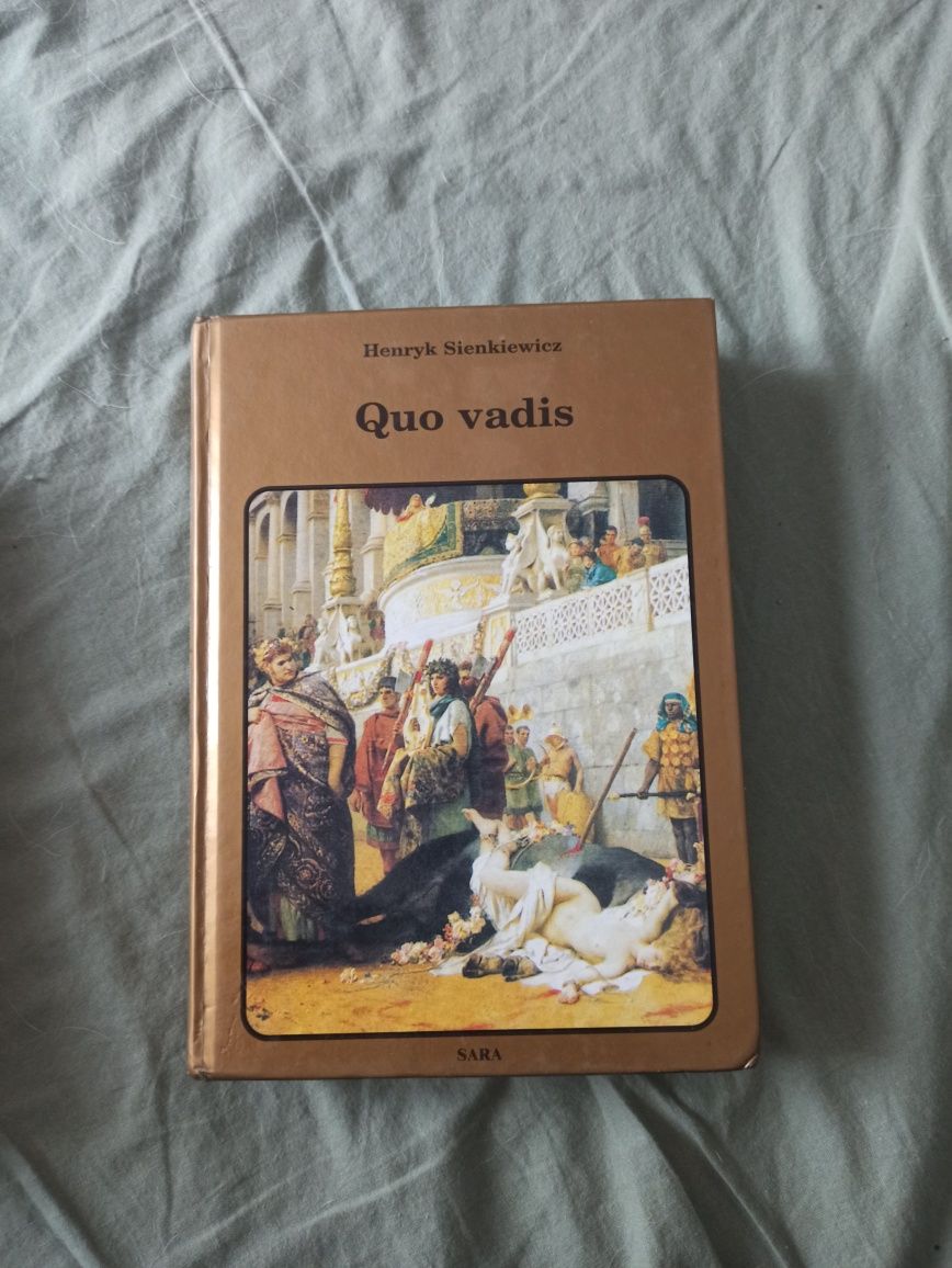 Książka Quo vadis H. Sienkiewicz