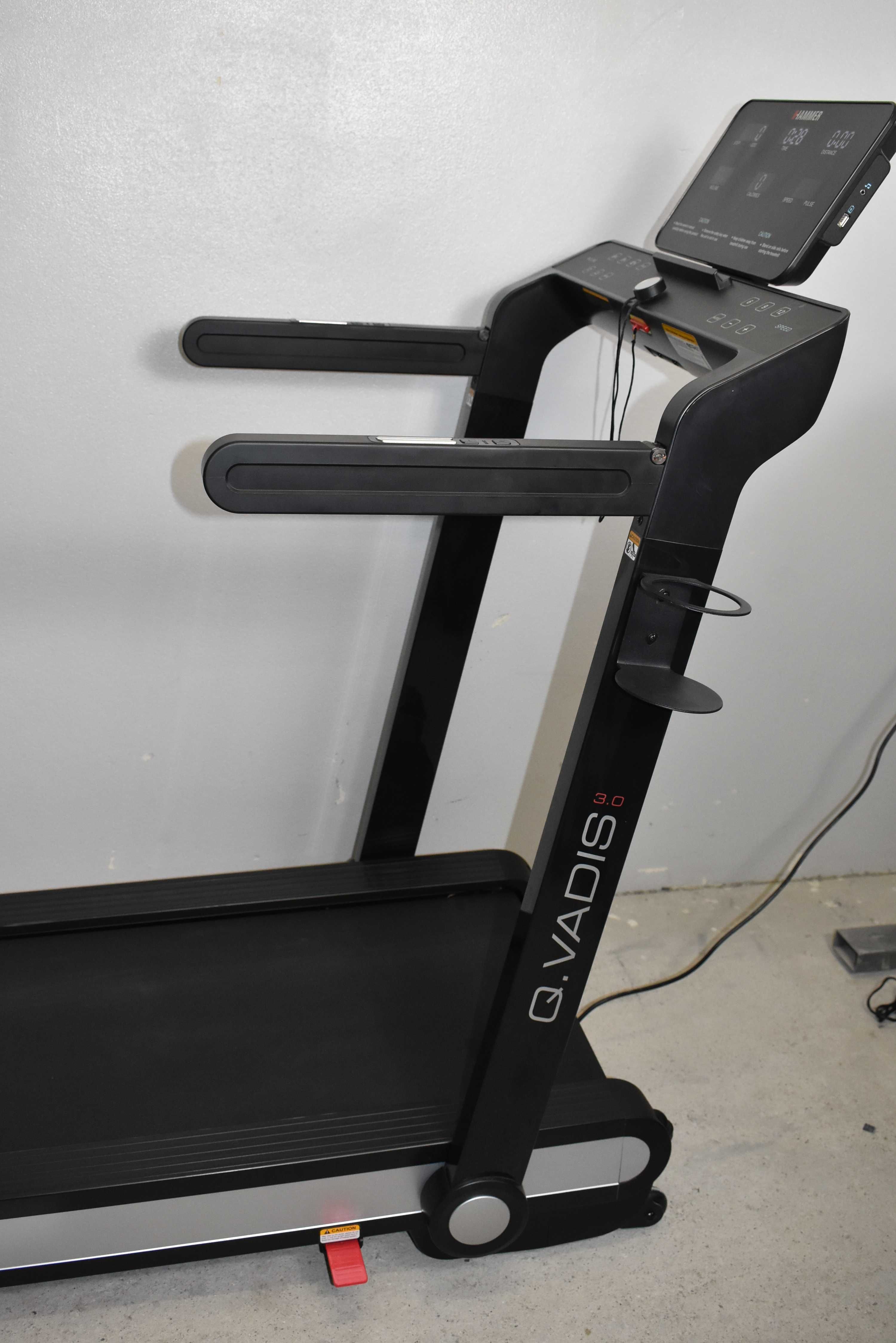 HAMMER Q. VADIS 3.0 bieżnia składana 130kg Zwift i Kinomap WYSYŁKA!!