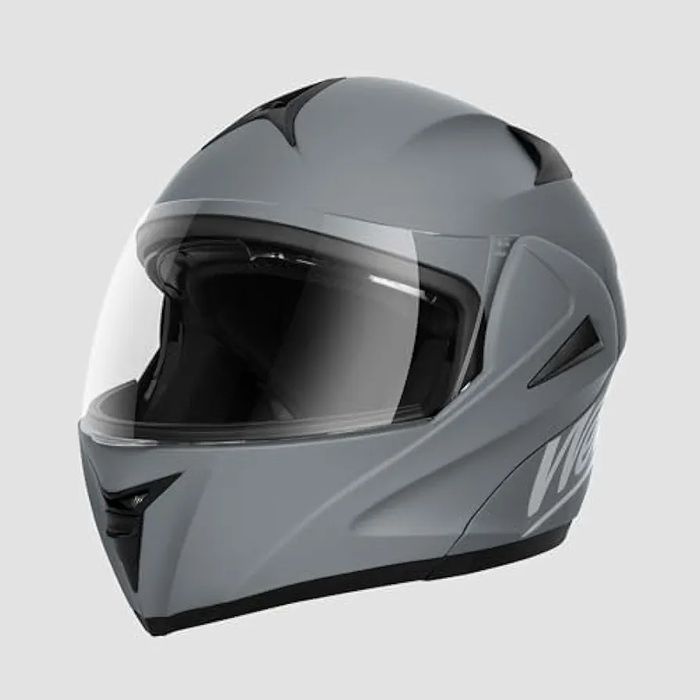 WESTT Torque X kask motocyklowy integralny flip-up ECE szary M 57-58cm