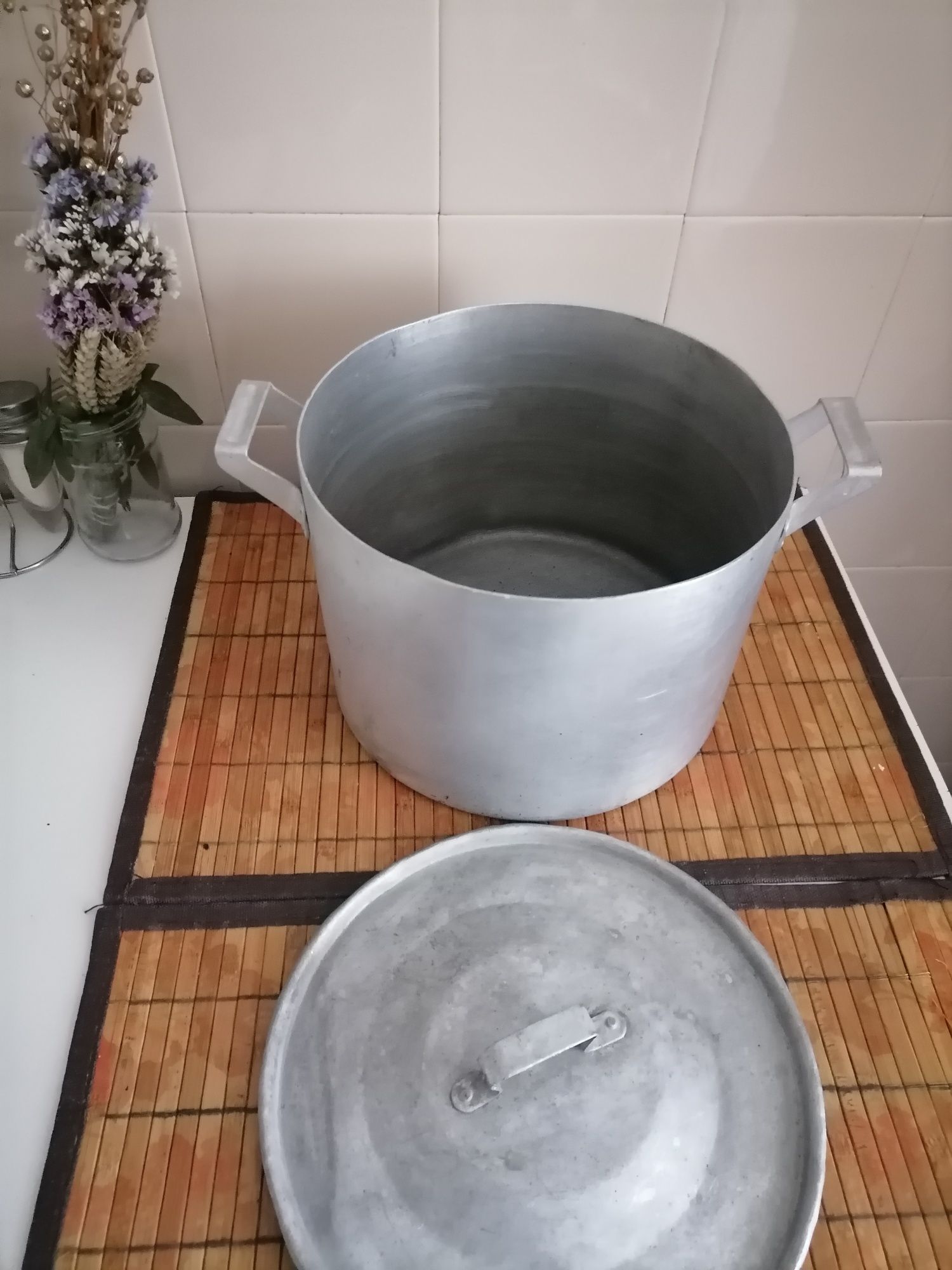 Кастрюля алюминиевая, 8л,СССР.