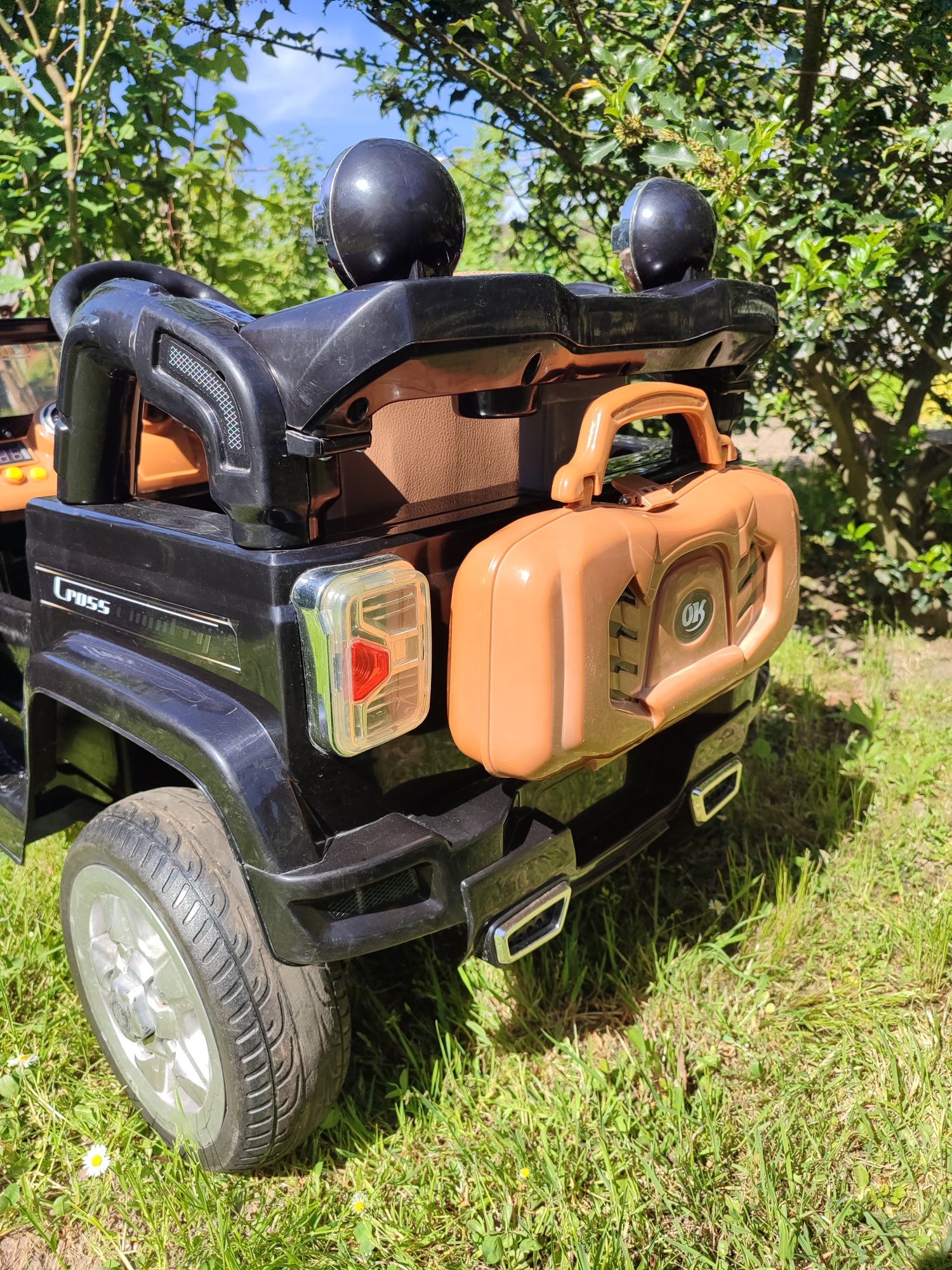 Дитячий електромобіль Lean Toy JEEP JJ245 Black