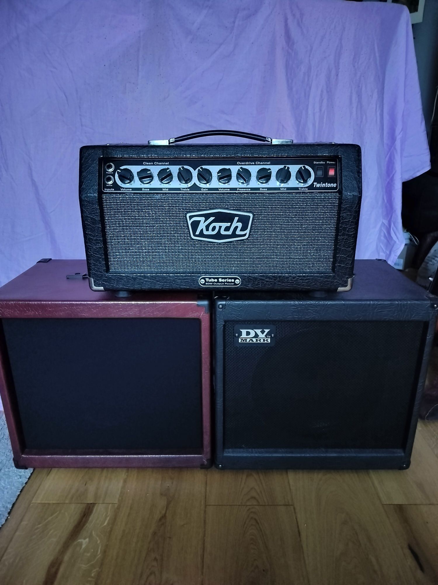 Lampowy wzmacniacz Koch Twintone 50W
