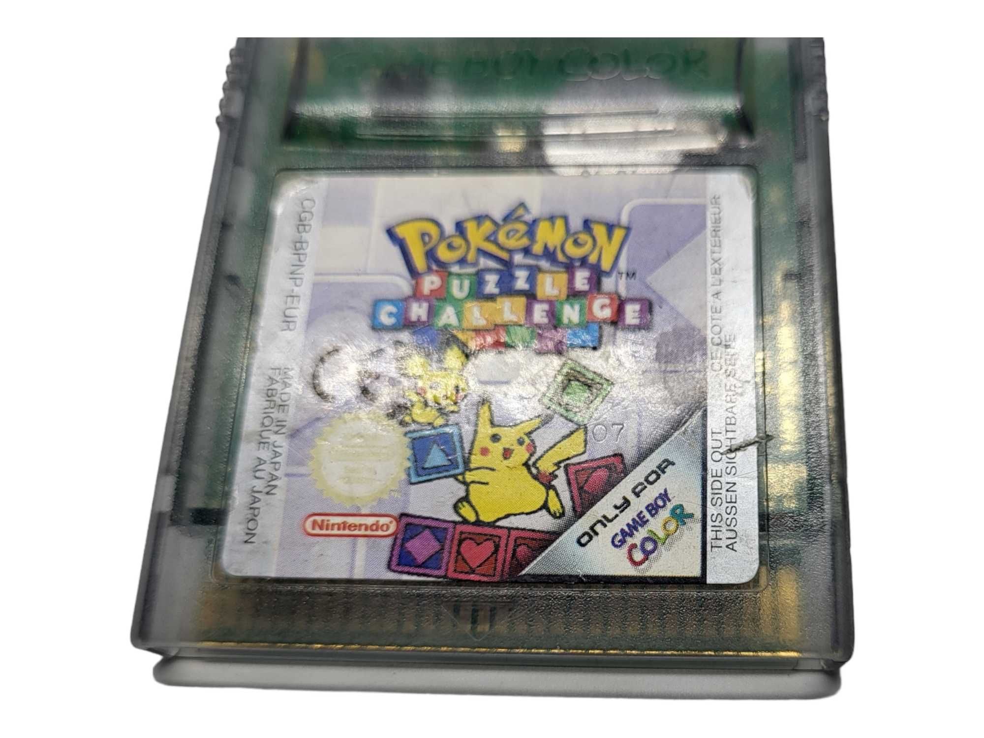 Pokemon Puzzle Challenge Game Boy Gameboy Color