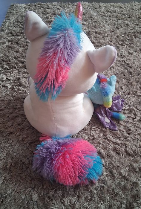 2 Peluches Unicornio
