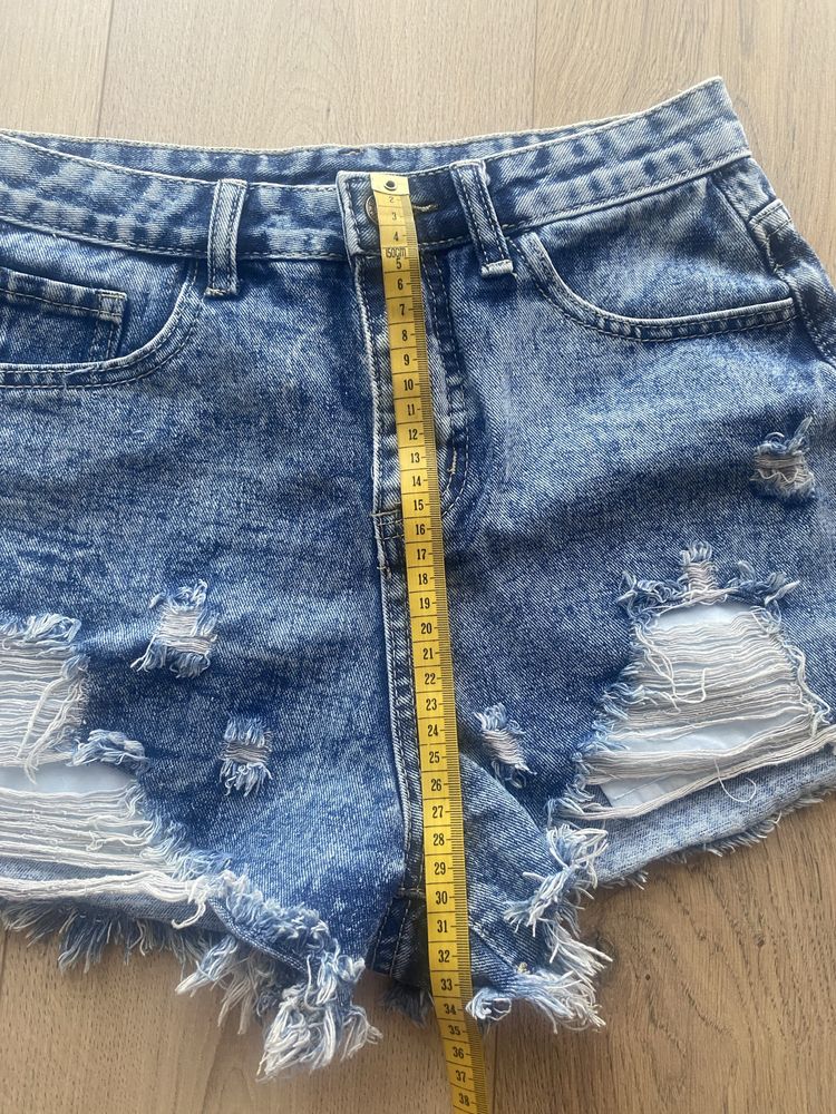 Spodenki jeansowe szorty Shein