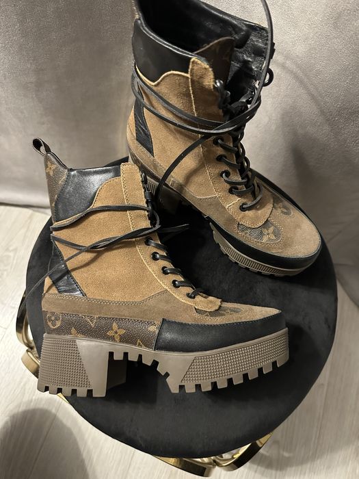 Botki trapery  Louis Vuitton Laureate Desertboots