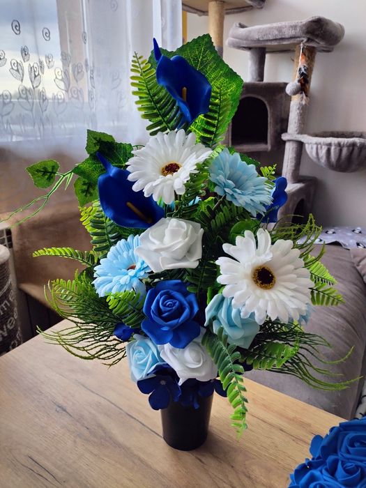 Kompozycja, stroik na grób, cmentarz