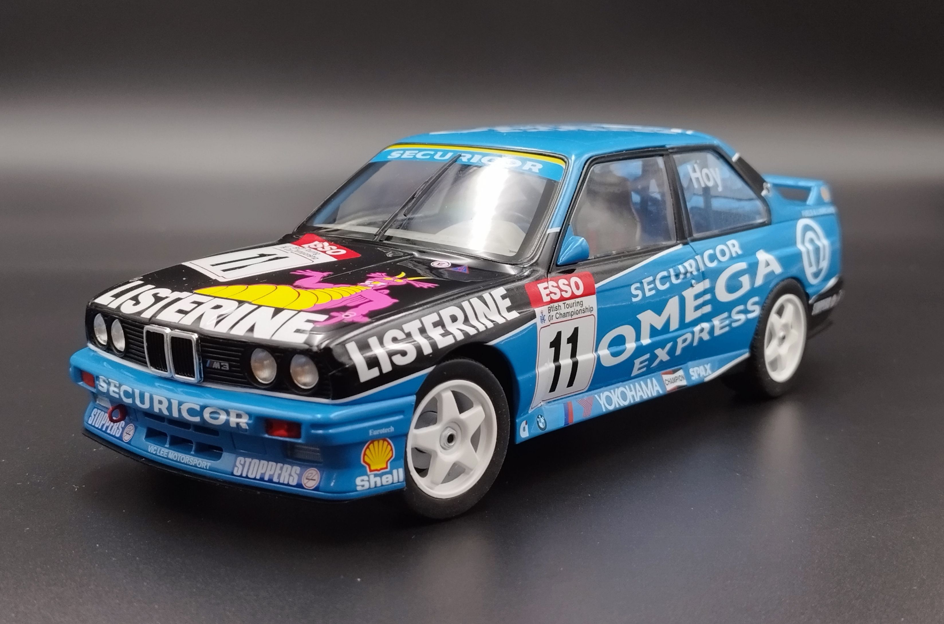 1:18 Solido 1991 BMW M3 (E30)  #11 Will Hoy BTCC Champion model nowy