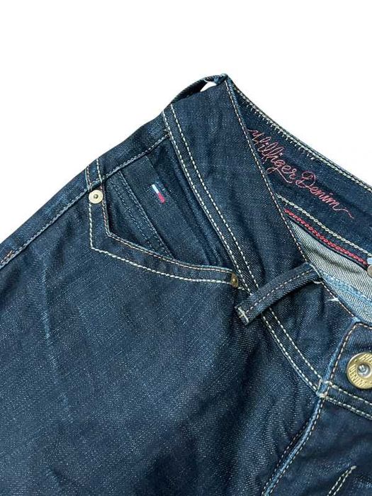 Stylowe dżinsy spodni damskie Tommy Hilfiger Victoria Straight w27 l34