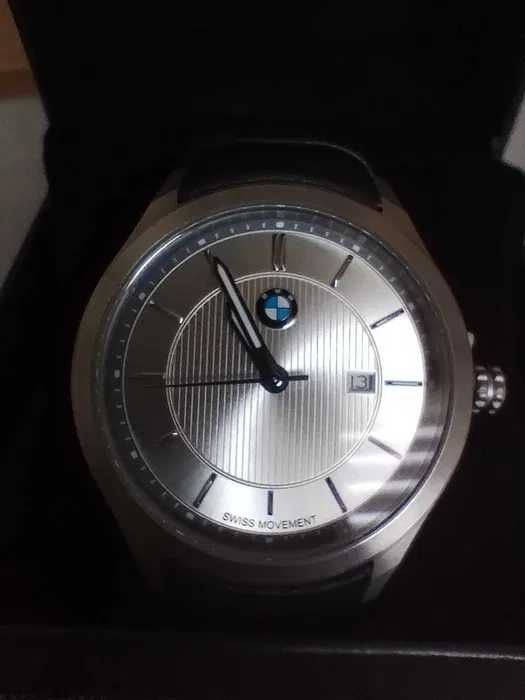 zegarek BMW srebrny , nowy
