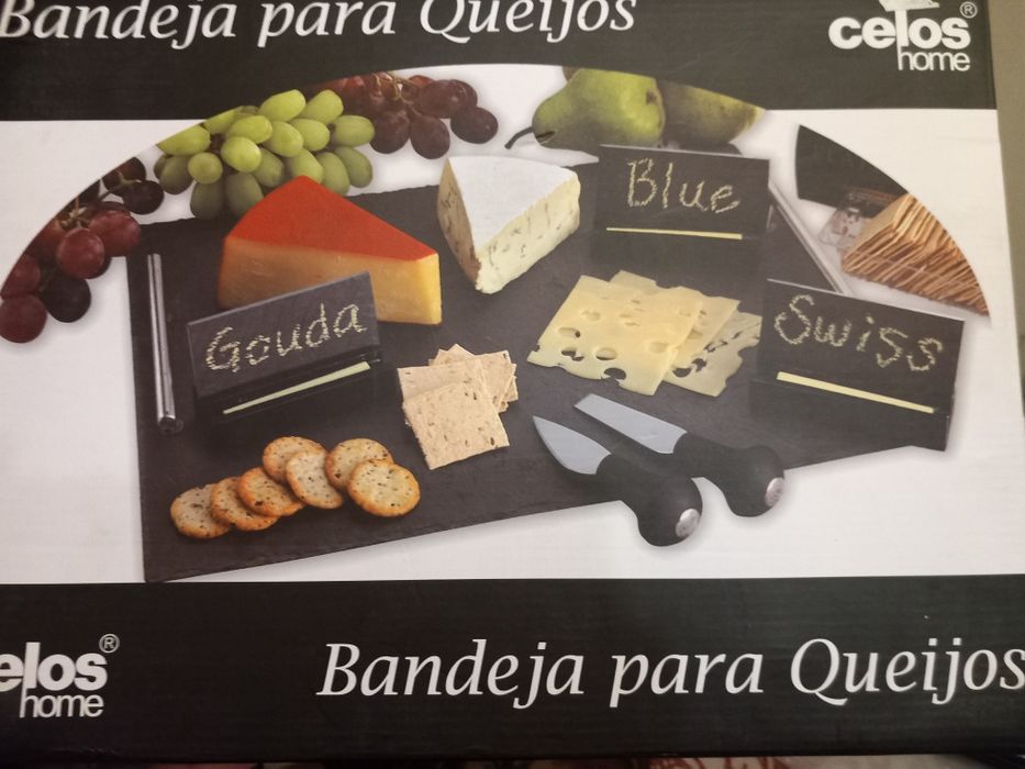 Tábua para queijos em ardósia