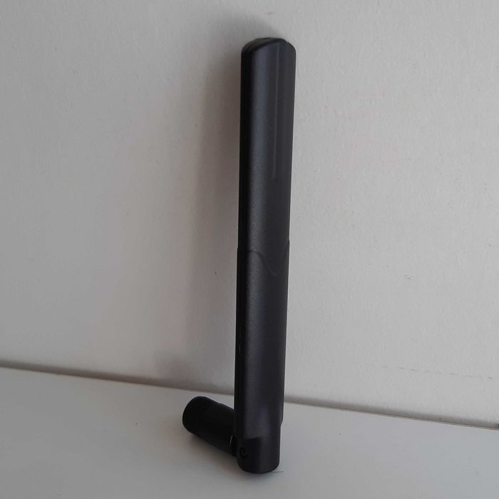 Antena Nova Wi-Fi Wireless 2.4GHz 5GHz 3Dbi Conector Fêmea p/ Routers