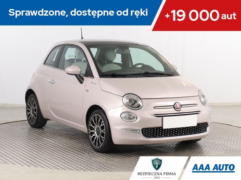 Fiat 500 1.0 mild-hybrid, Salon Polska, Skóra, Klima, Tempomat,