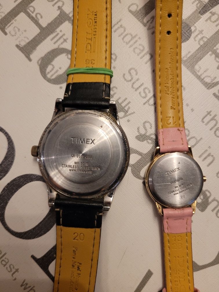 2 zegarki Timex meski damski