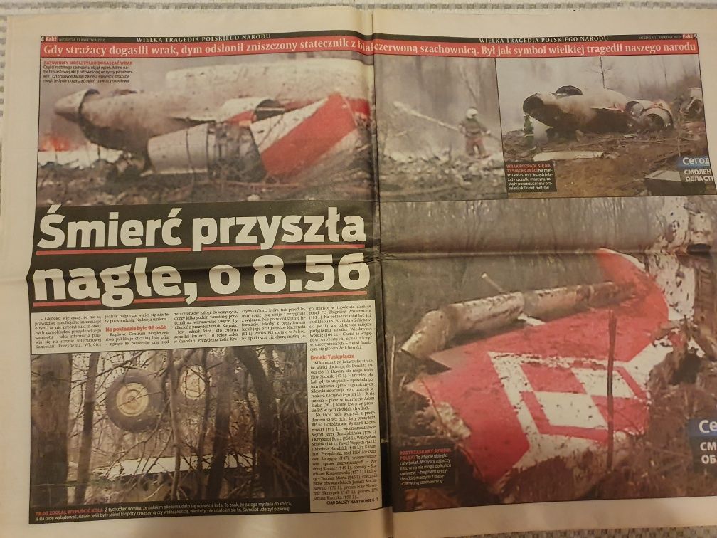 Gazeta Fakt z 11.04.2010r.