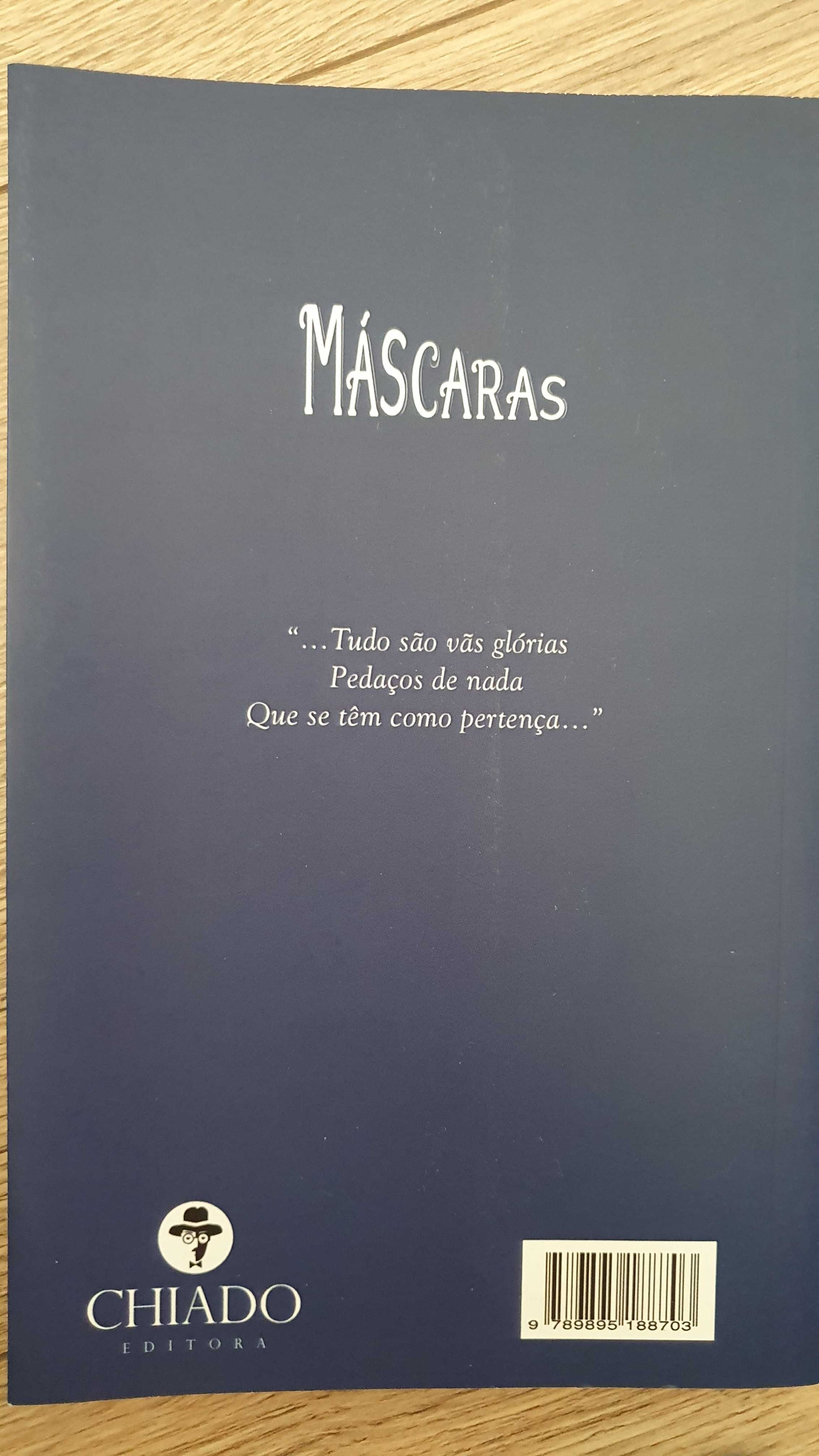 Livro Máscaras de Carlos Azevedo