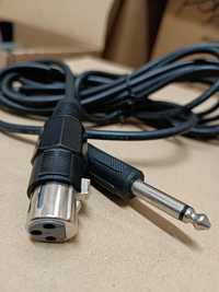 Kabel przewód audio do mikrofonu  4m NOWY
