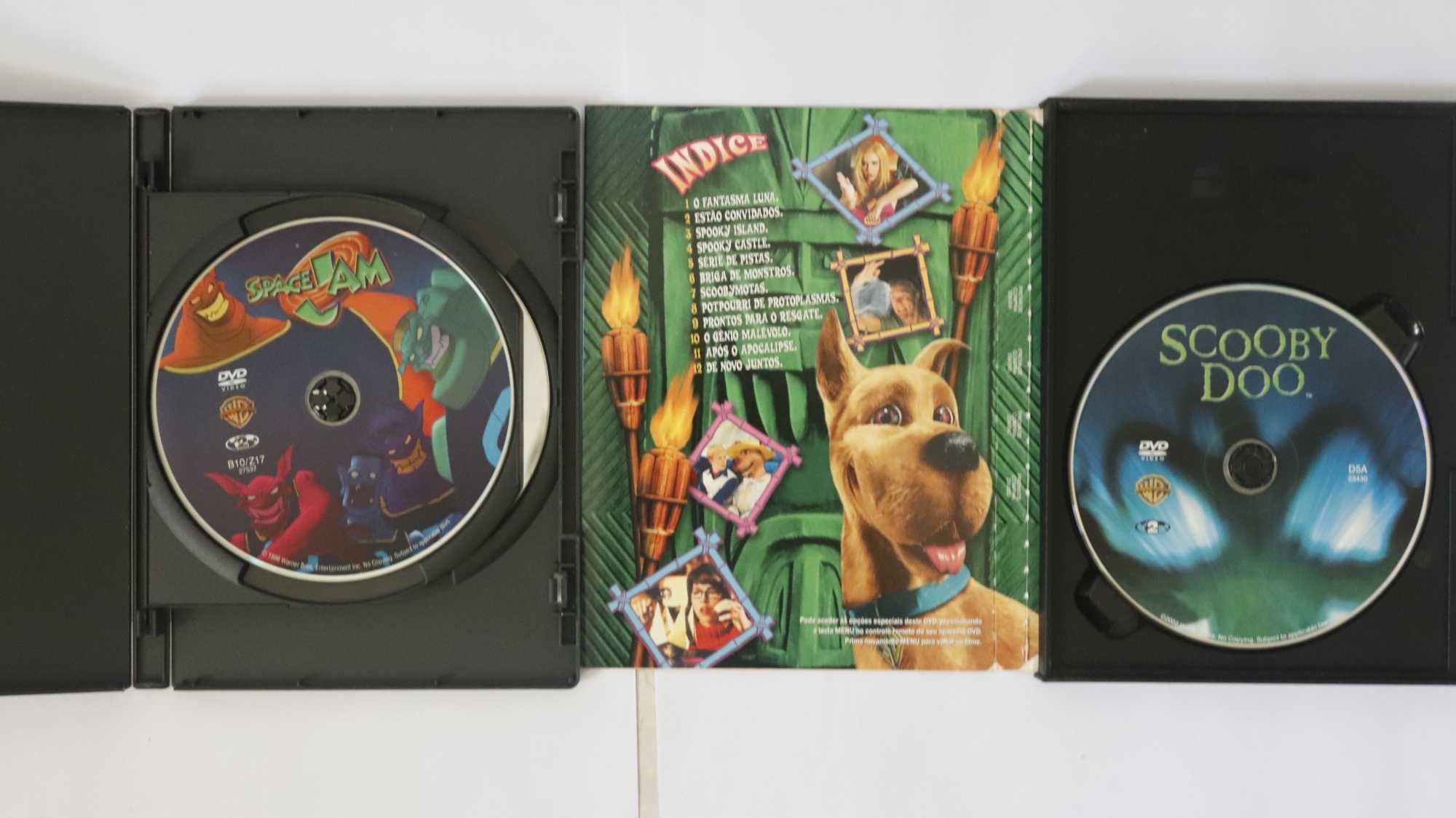 Pack original "Space Jam e SCooby-Doo"