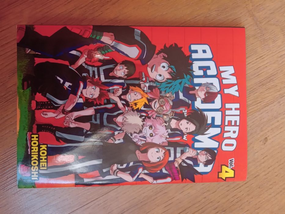 Manga "My Hero Academia" Vol.4