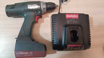 Дрель, шуруповерт Metabo BSZ 14.4 Impuls 2.2 Ah Li-Power 16