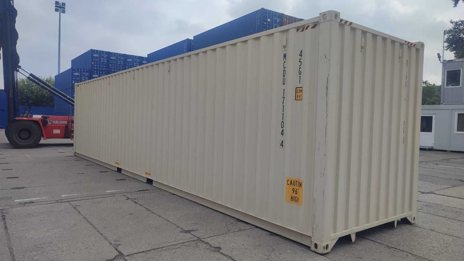 Kontener Morski - 40HC One Way Nowy 12m  -EP