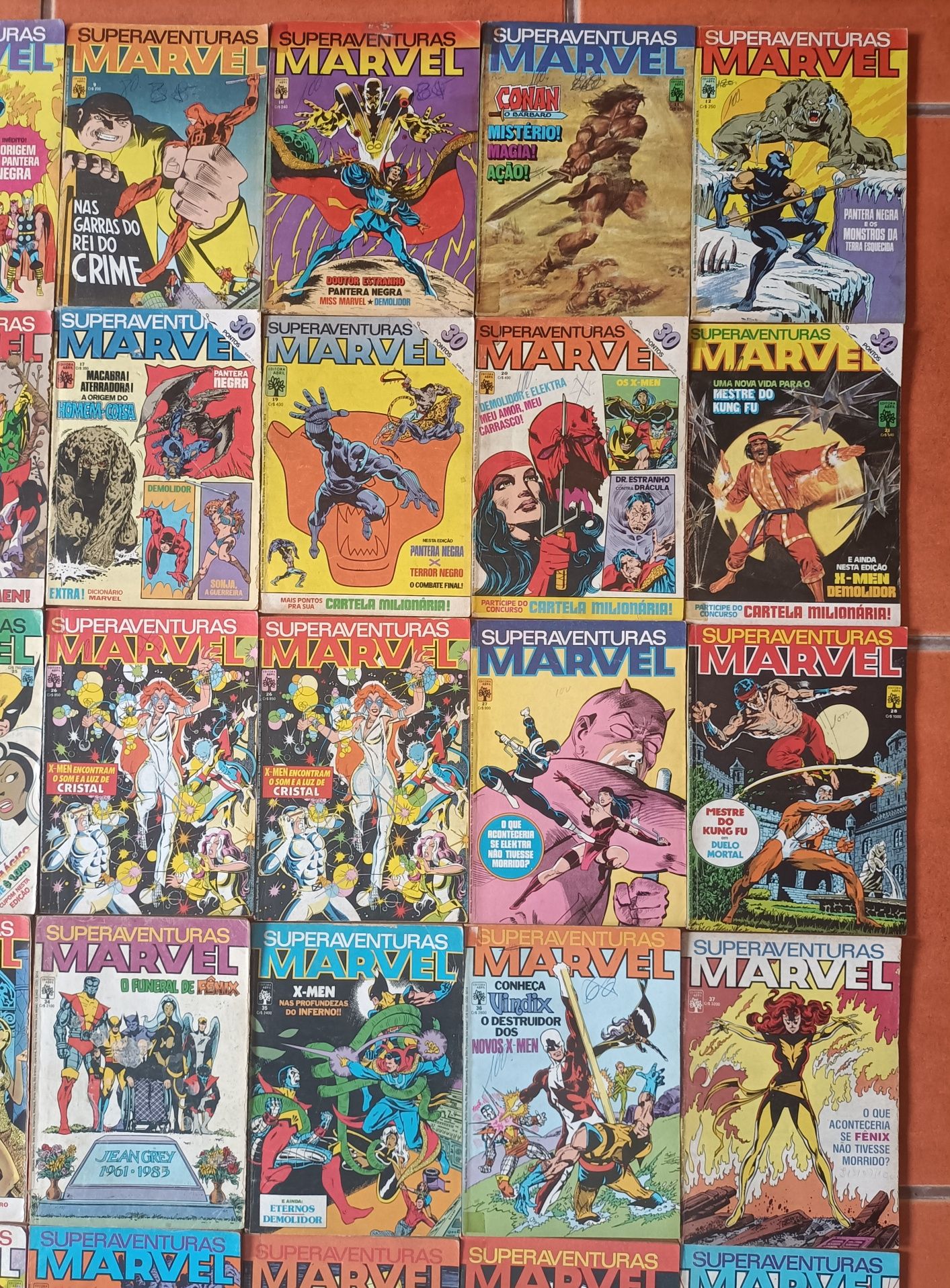 63 Livros Super aventuras Marvel