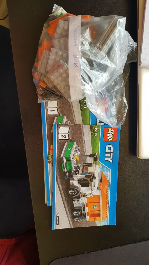 Lego city śmieciarka 60118