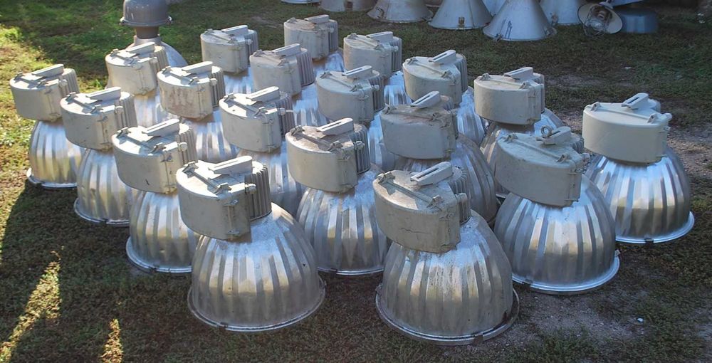 Lampa ORP MESKO LOFT PRL przemysłowa wisząca lampy