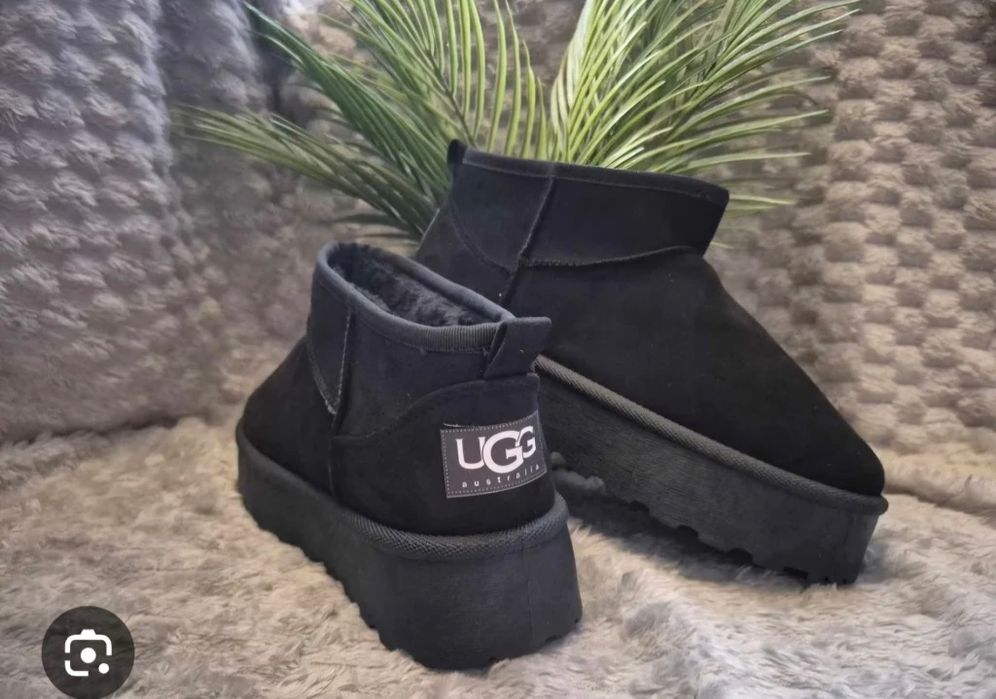 Czarne buty śniegowce Ugg 37, 38, 39