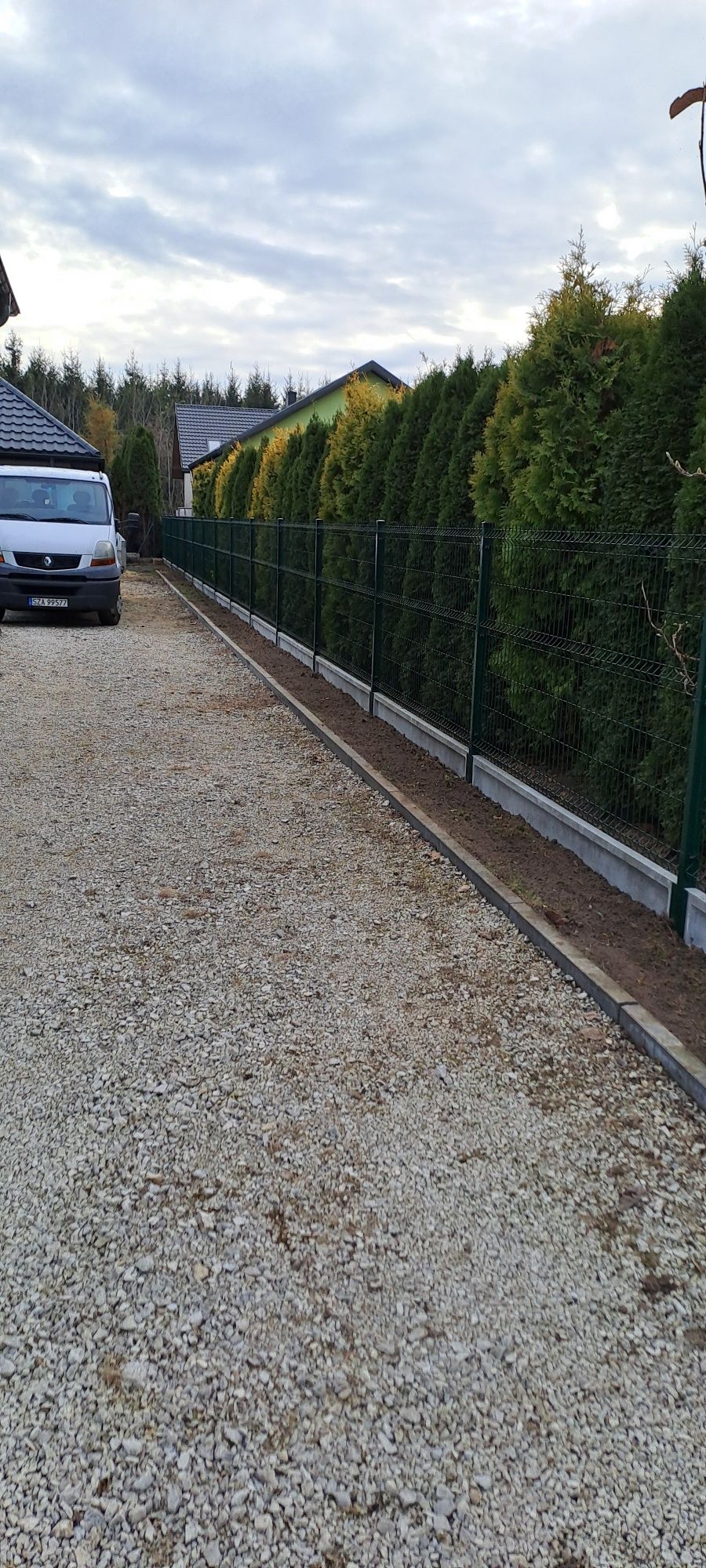 Siatka ogrodzeniowa panel bramy