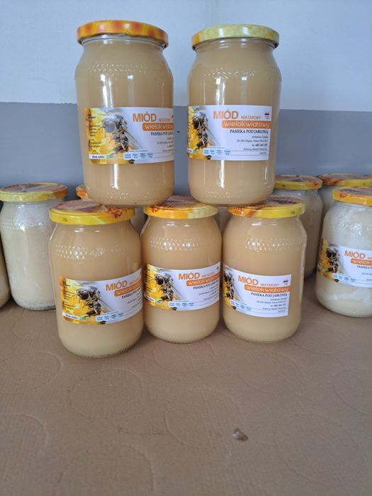 Miód z własnej pasieki. 45zl